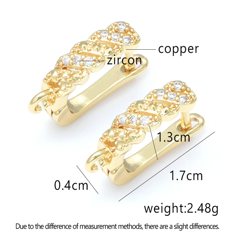 Handmade Earring Hooks – Dangle Accessories for DIY Jewelry Making & Fashion Earrings