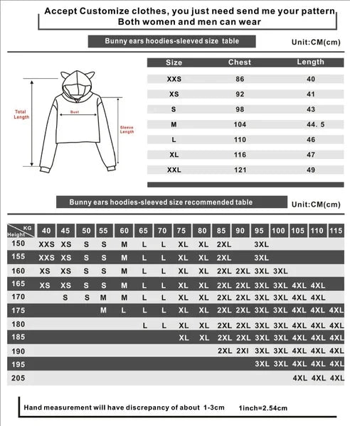 Women Girl Hoodie Kochou Shinobu Long Sleeve