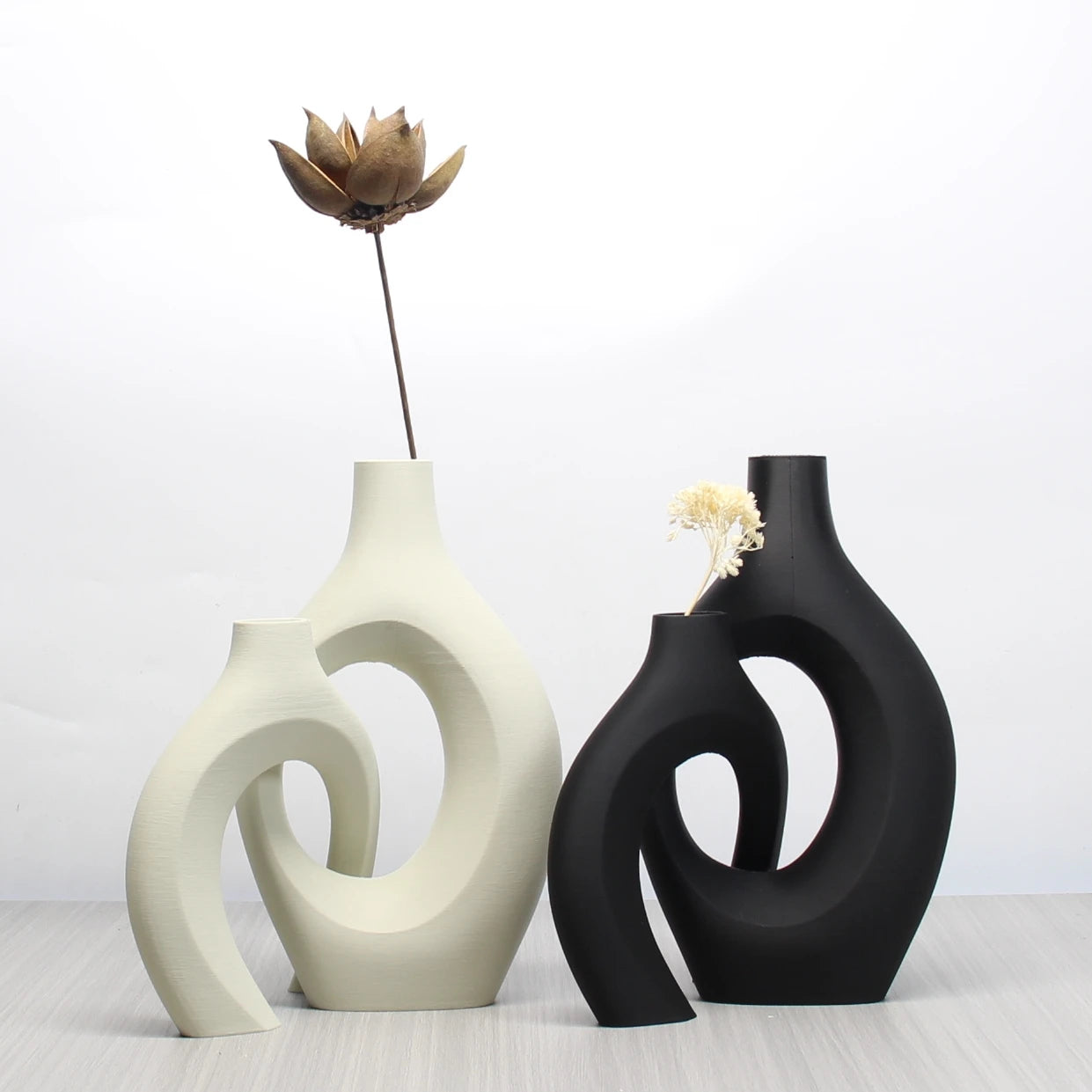 Bohemian Art Vase Set Décor