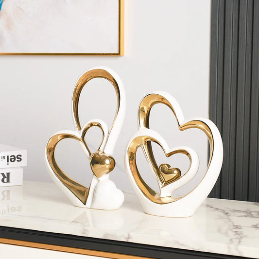Heart-Shaped Modern Minimalist Home Decor