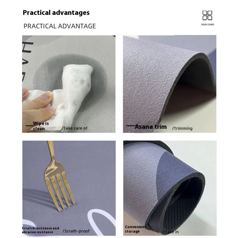 Luxury Quick-Dry Bathroom Mat