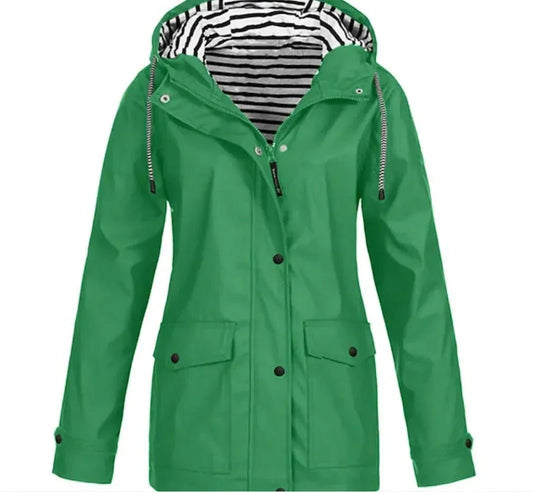 Luxury Women’s Hooded Trench Coat