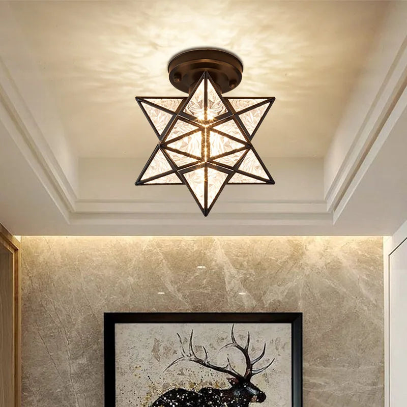 Modern Star Chandelier Ceiling Light
