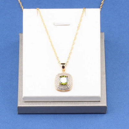 18K Gold Bridal Jewelry Set