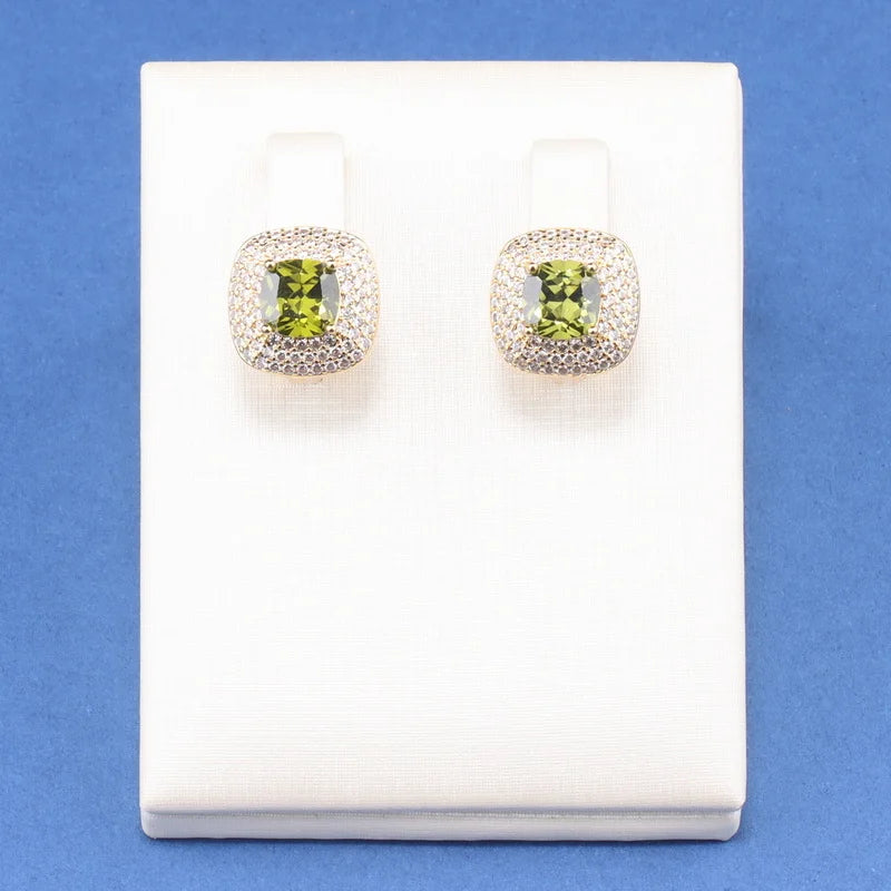 18K Gold Bridal Jewelry Set