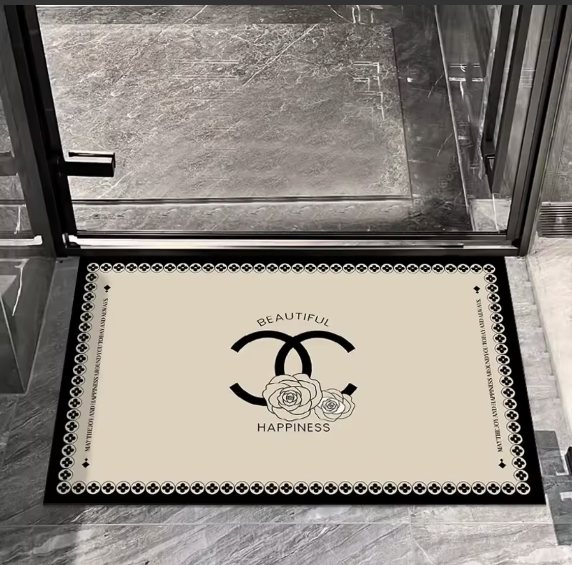 Luxury Diatom Mud Bath Rug Quick-Dry Anti-Slip Mold Resistant Bathroom Mat