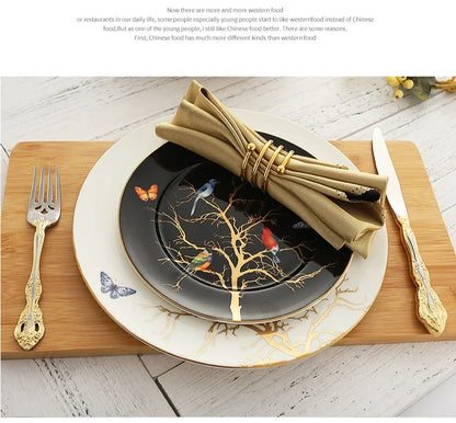 5-Piece Retro Stainless Cutlery Set