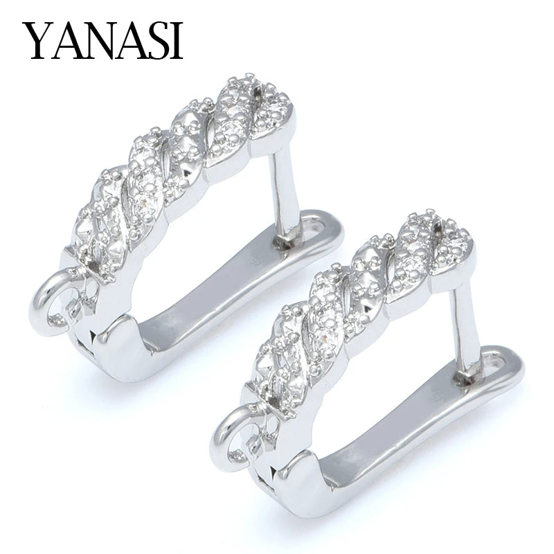 Handmade Earring Hooks – Dangle Accessories for DIY Jewelry Making & Fashion Earrings