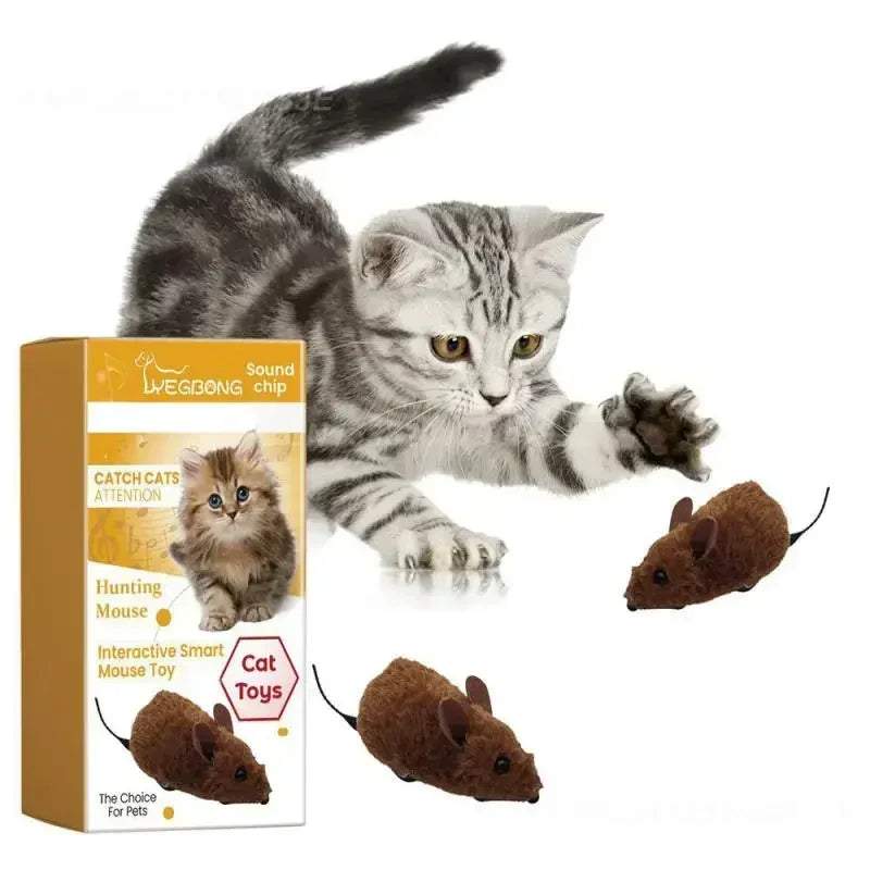 Interactive Cat Mouse Toy