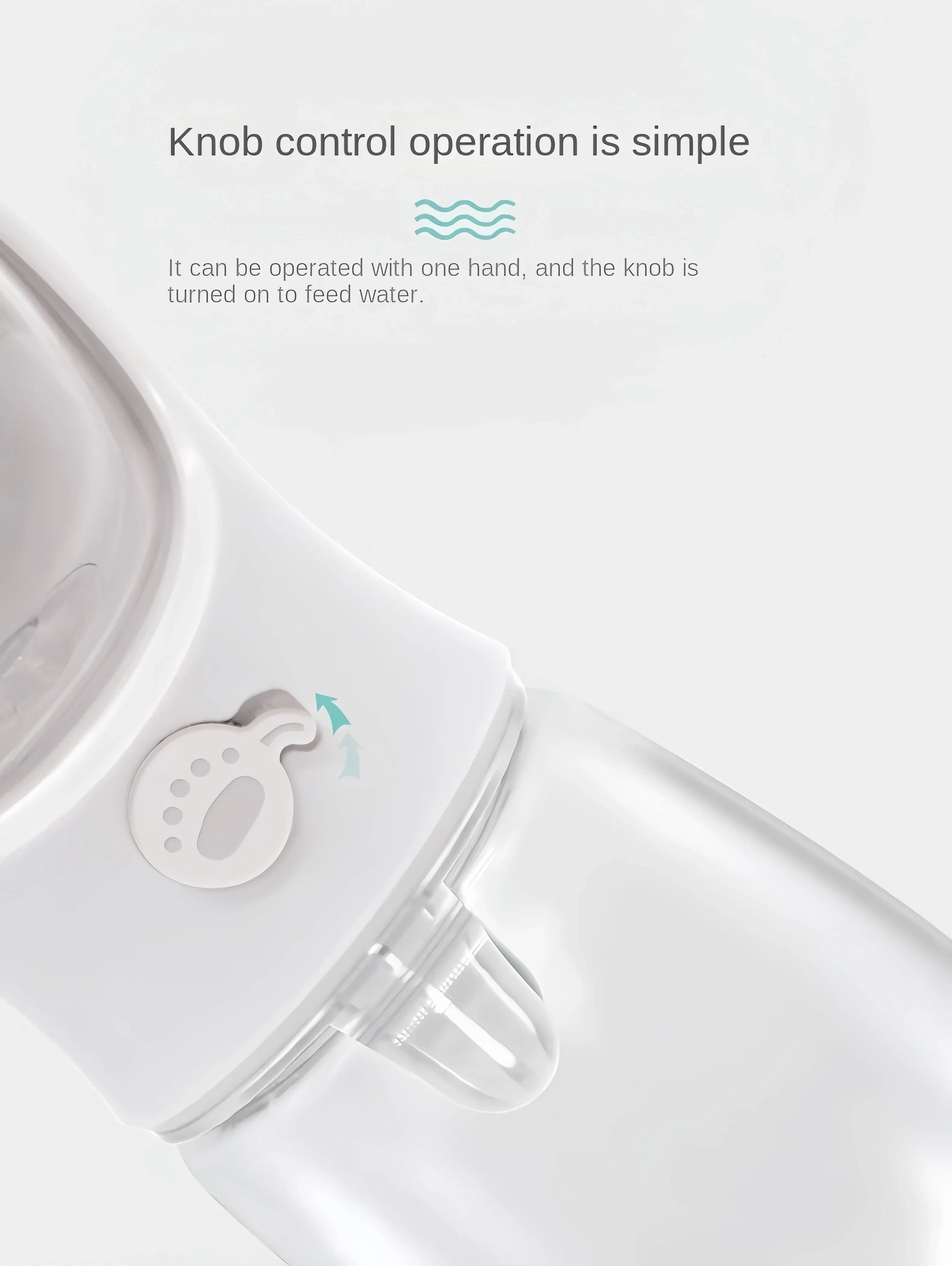 Portable Dog Water Bottle with Food Storage