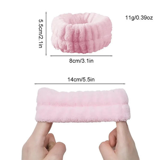 Women's Bow Headband & Wristband Set 