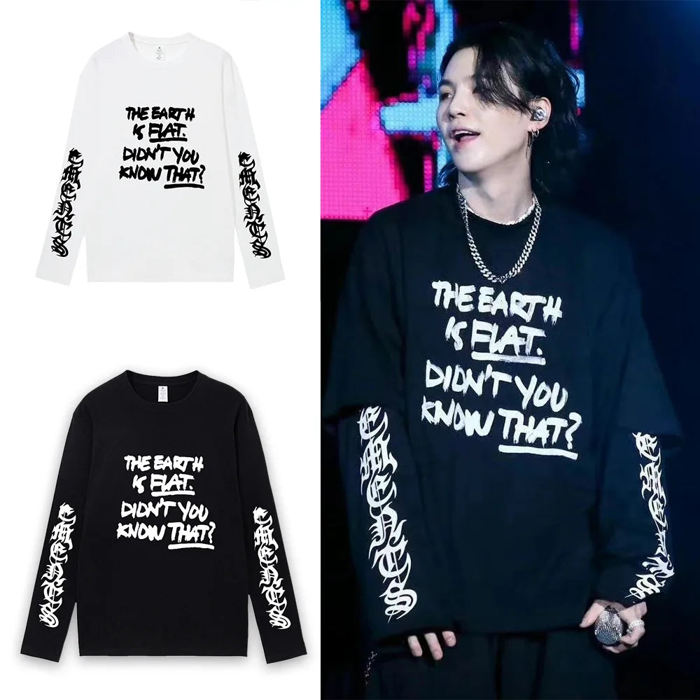 Kpop Vintage O-neck Yk2 Fairy Hombre