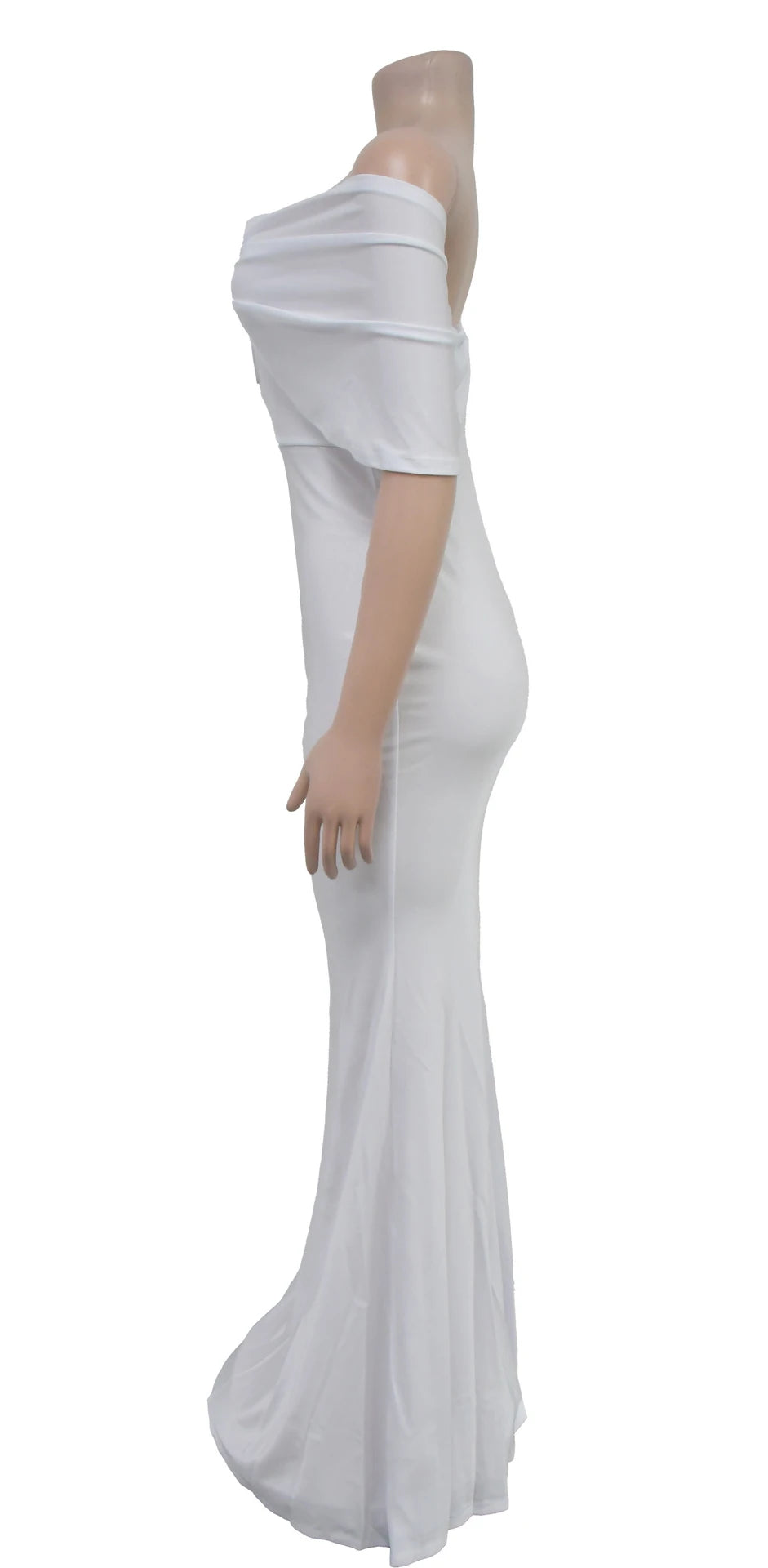Women Sleeveless Bodycon V-neck Off The Shoulder Elegant Party Dresses
