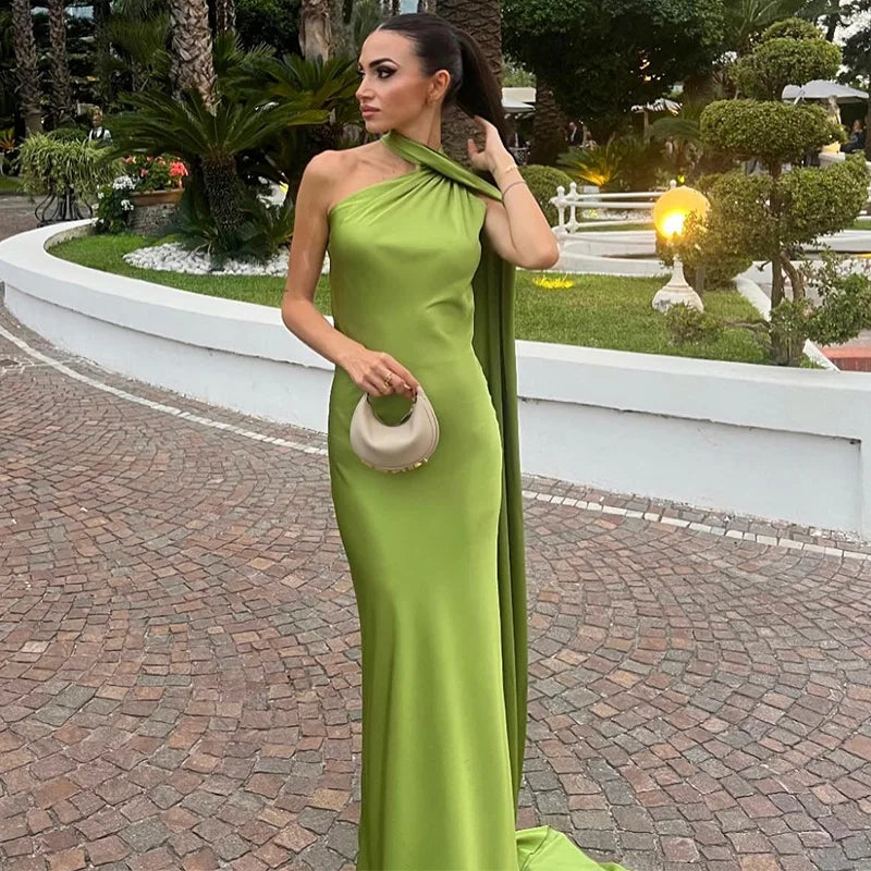 Elegant Satin Slip Dress
