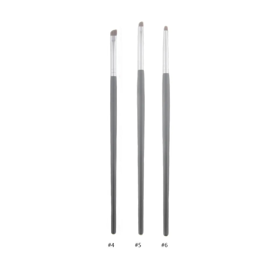 1pc Pony Hair Precision Eyeshadow Brush – Small Smudge & Smoky Eye Makeup Tool