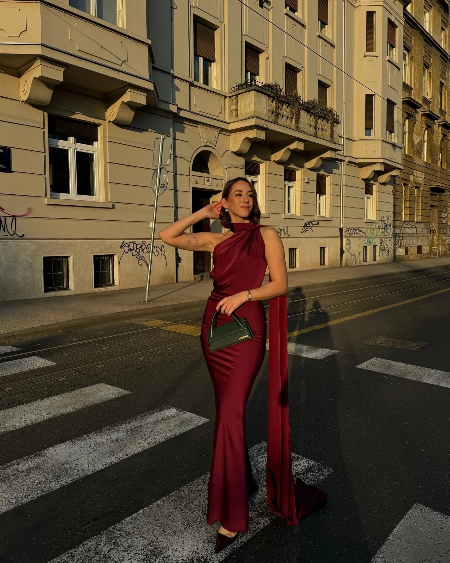 Elegant Satin Slip Dress