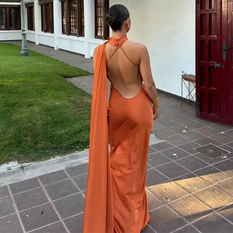 Elegant Satin Slip Dress