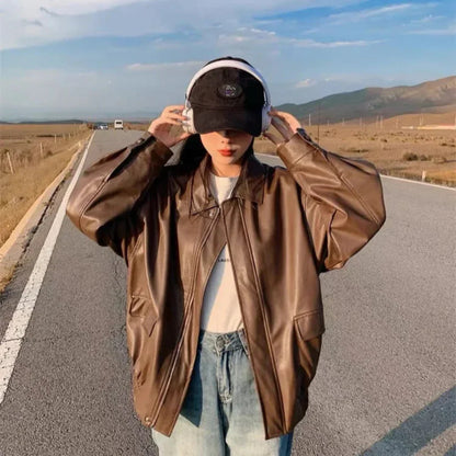 American Vintage Motorcycle Jacket