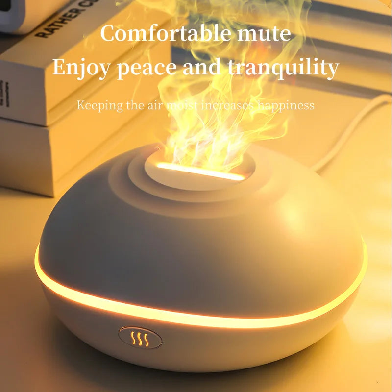 Aroma Diffuser with Color Flame