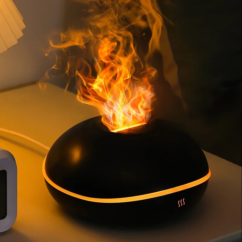 Aroma Diffuser with Color Flame