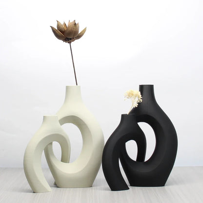 Bohemian Art Vase Set Décor