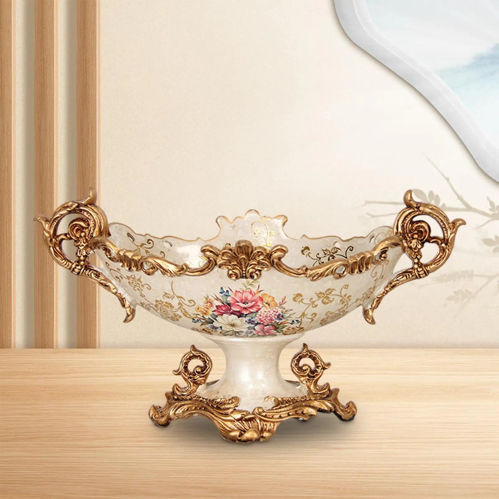 Elegant Container Fruit Holder Tray for Candy Fruit Nuts Jewelry