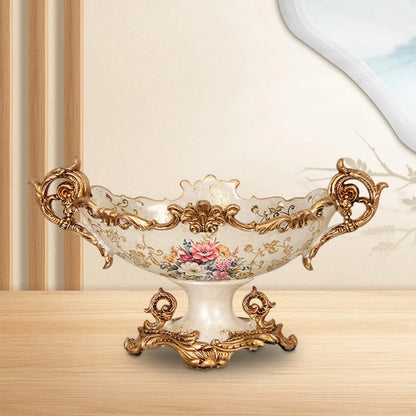 Elegant Container Fruit Holder Tray for Candy Fruit Nuts Jewelry
