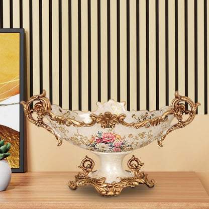 Elegant Container Fruit Holder Tray for Candy Fruit Nuts Jewelry