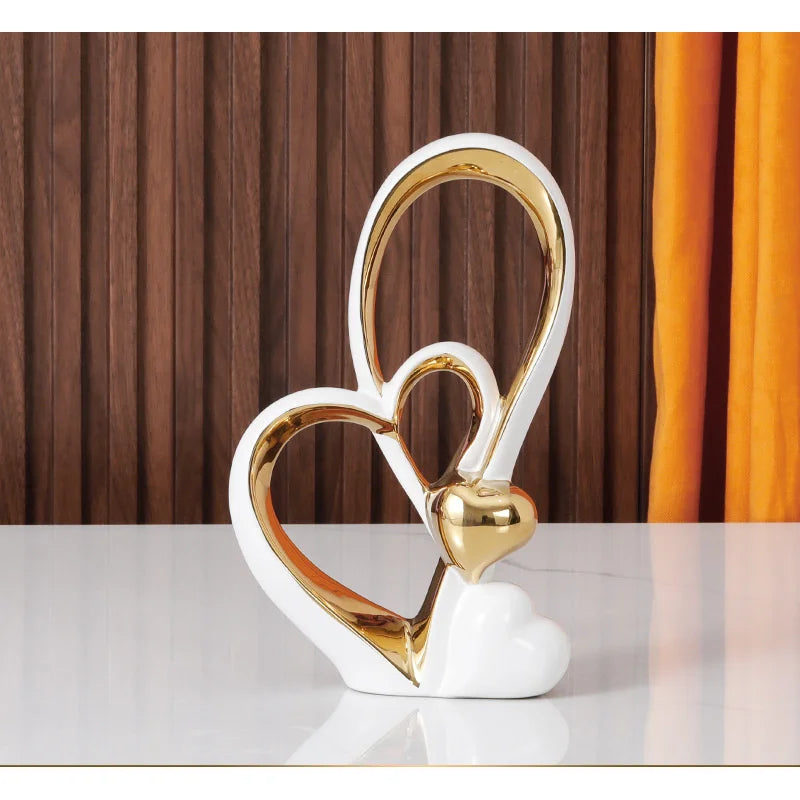 Heart-Shaped Modern Minimalist Home Decor