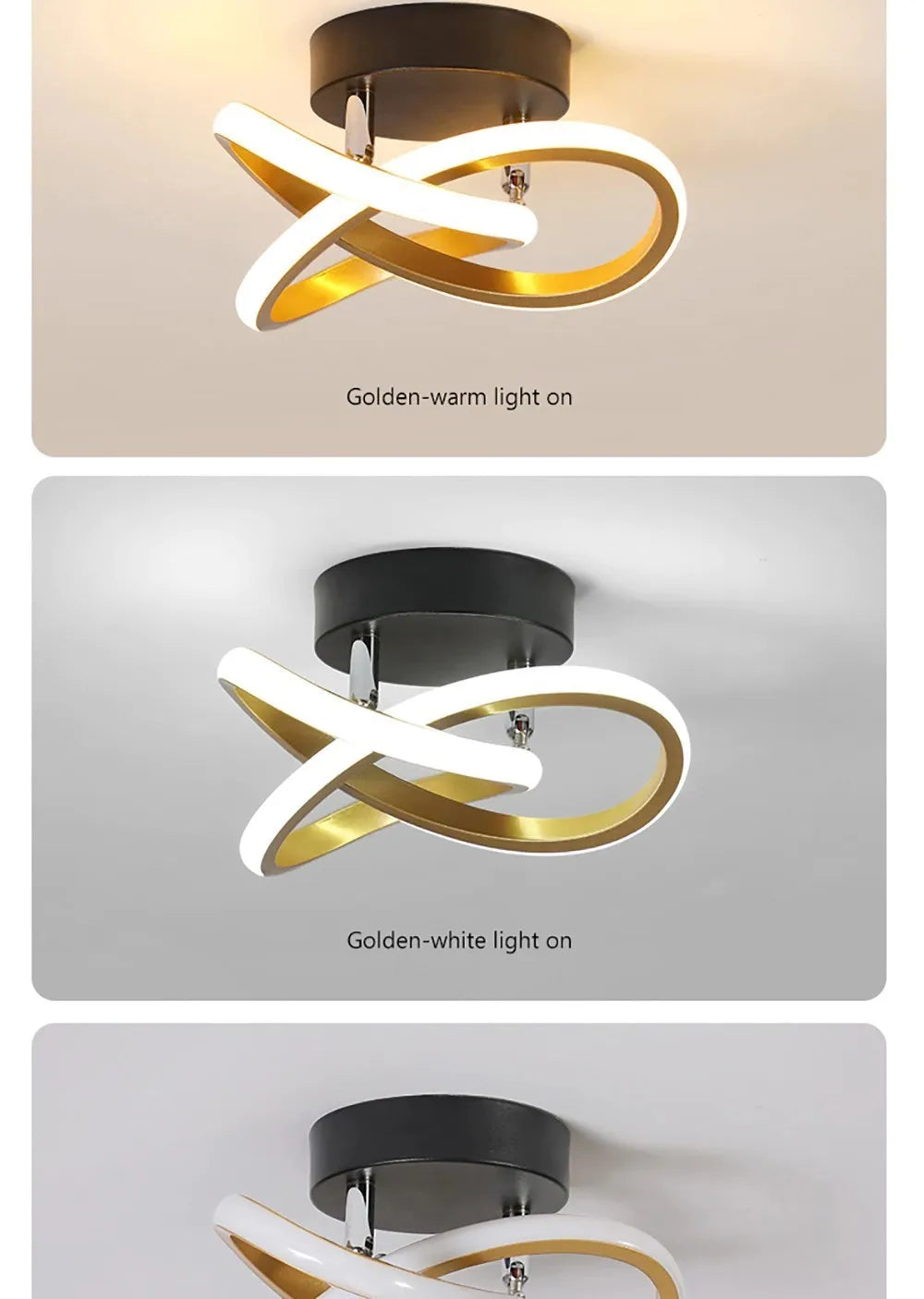 LED Ceiling Strip Lights Modern