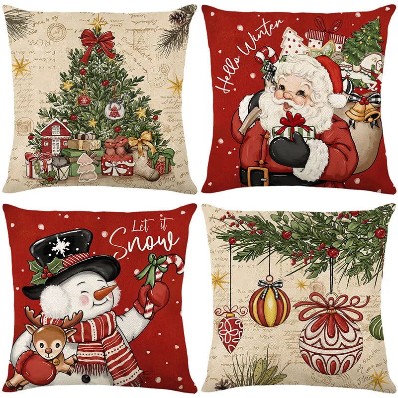 Luxury Christmas Cushion Cover