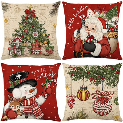 Luxury Christmas Cushion Cover