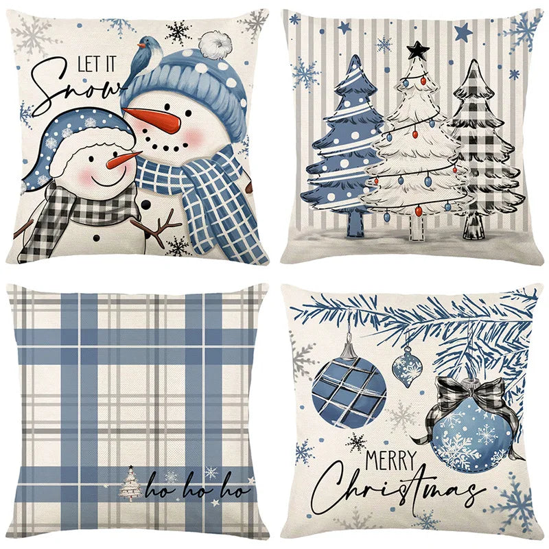 Luxury Christmas Cushion Cover