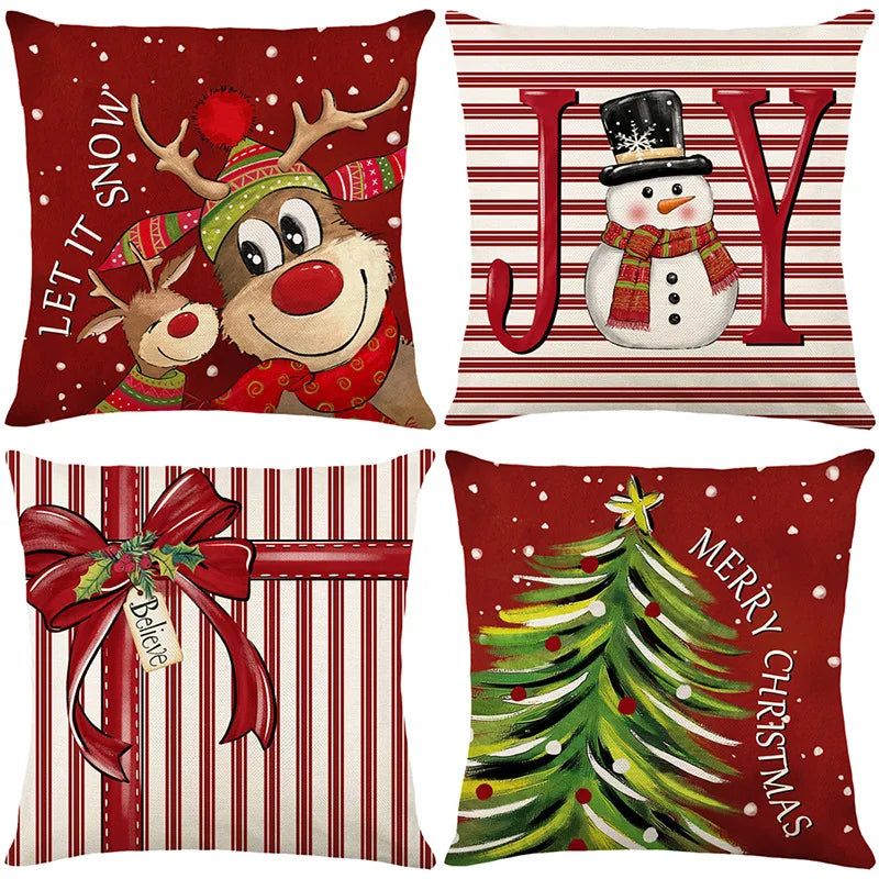 Luxury Christmas Cushion Cover
