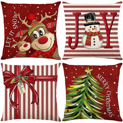 Luxury Christmas Cushion Cover