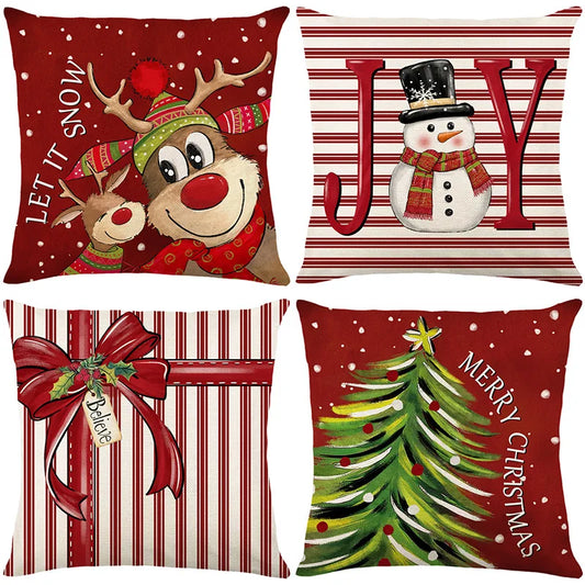 Luxury Christmas Cushion Cover