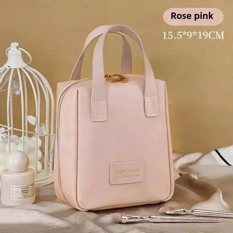 Luxury Leather Cosmetic Bag