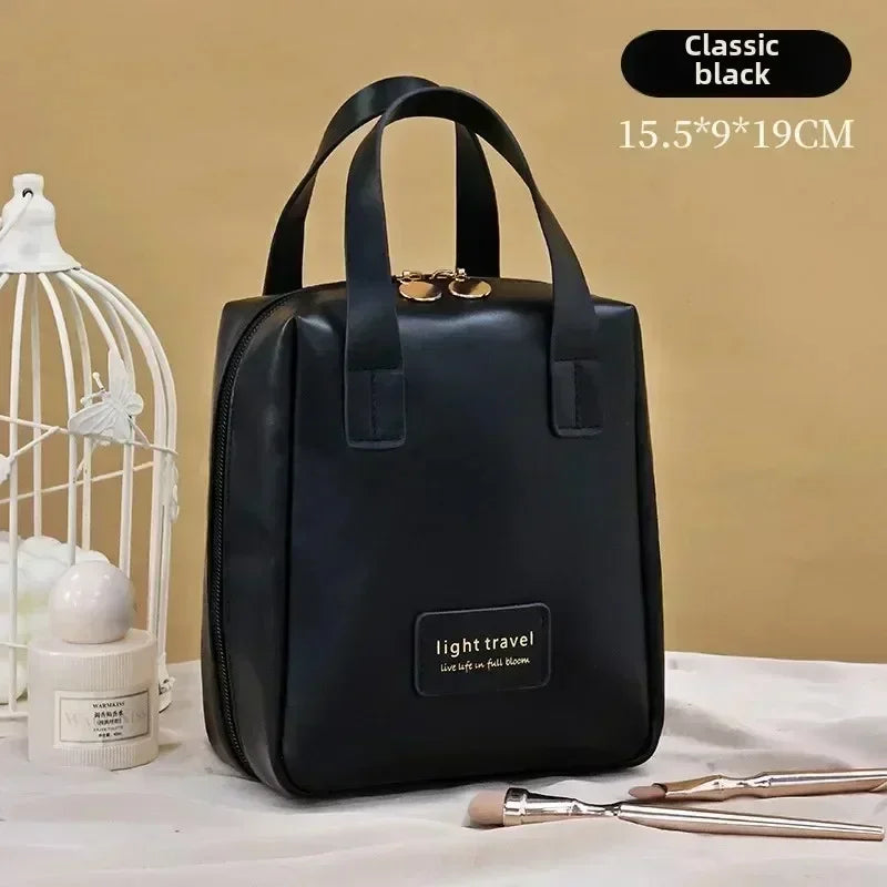 Luxury Leather Cosmetic Bag