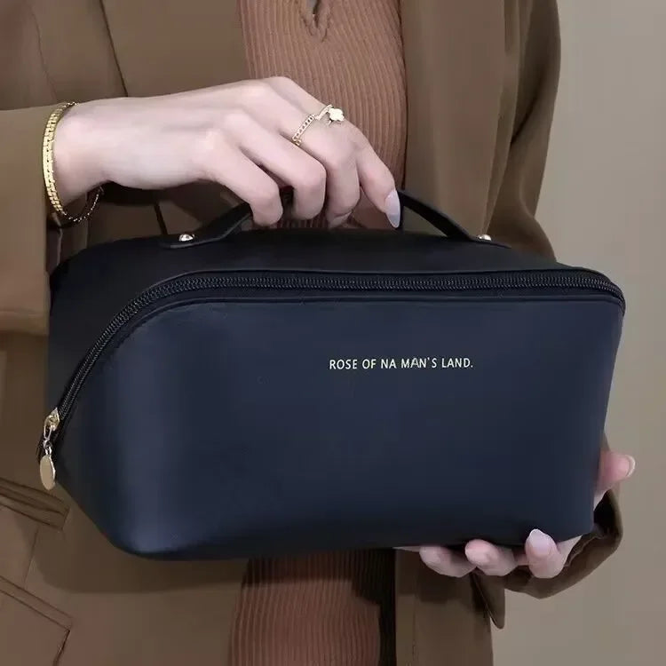 Luxury Leather Cosmetic Bag