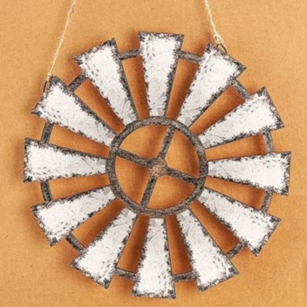 Luxury Rustic Wooden Windmill Decor