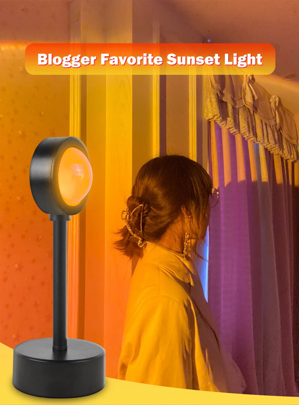 Luxury Sunset Projector Lamp