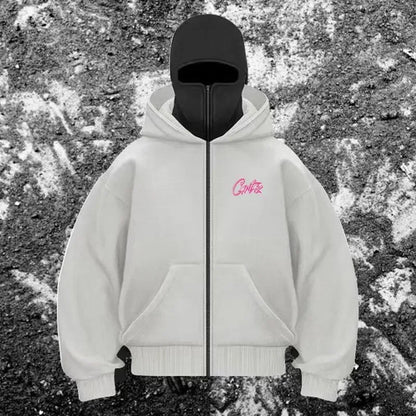 Men’s Balaclava Zip Hoodie