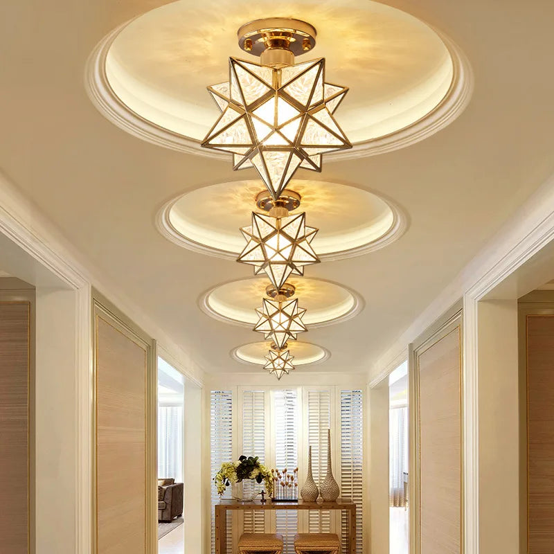 Modern Star Chandelier Ceiling Light
