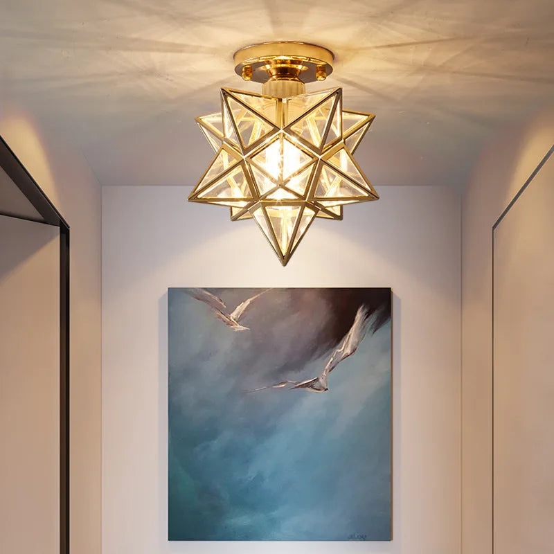 Modern Star Chandelier Ceiling Light