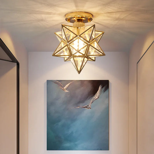 Modern Star Chandelier Ceiling Light