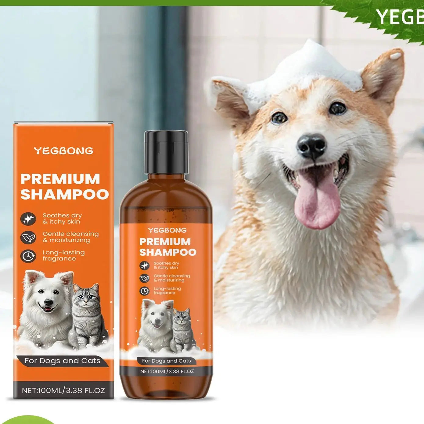 Natural Coconut Pet Shampoo