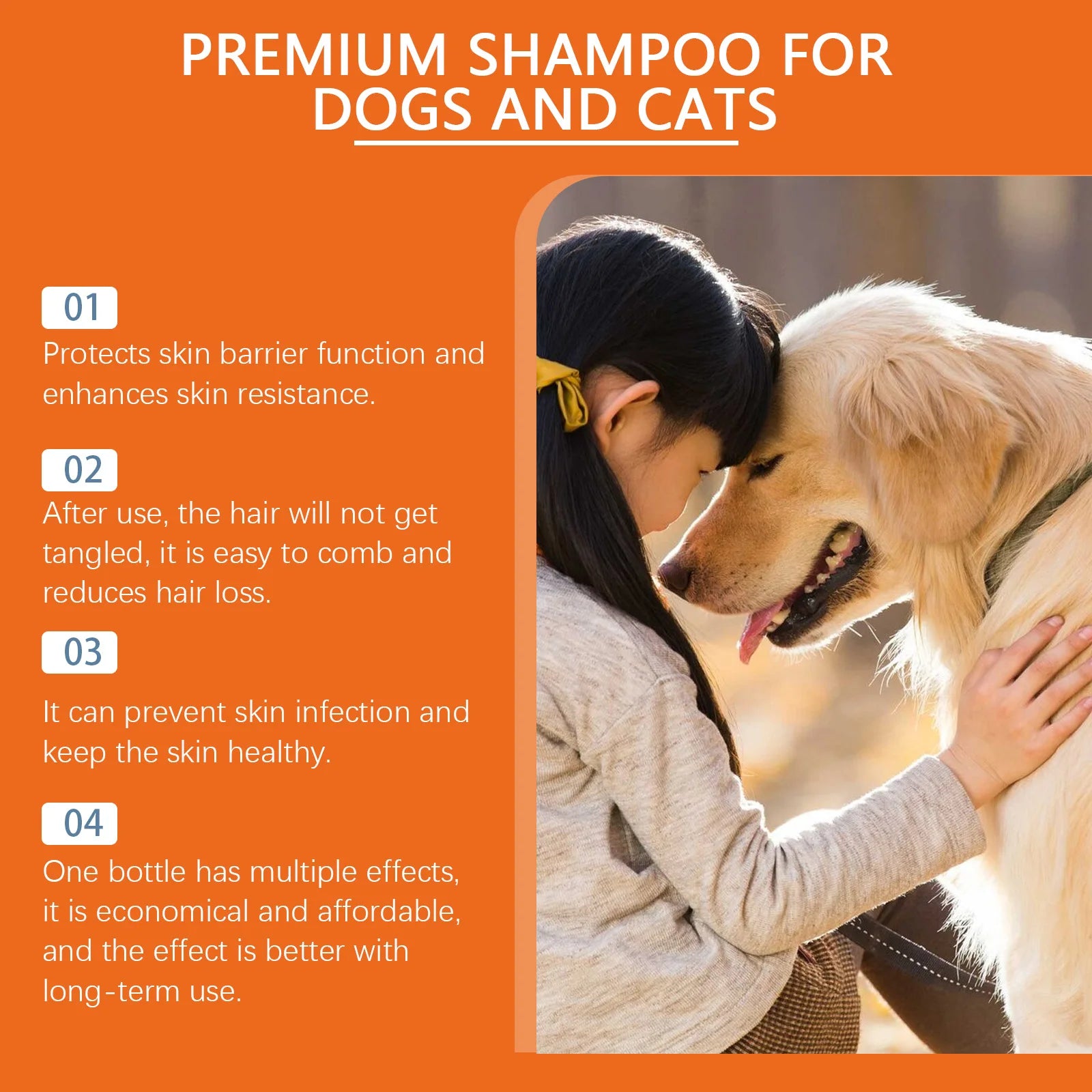 Natural Coconut Pet Shampoo