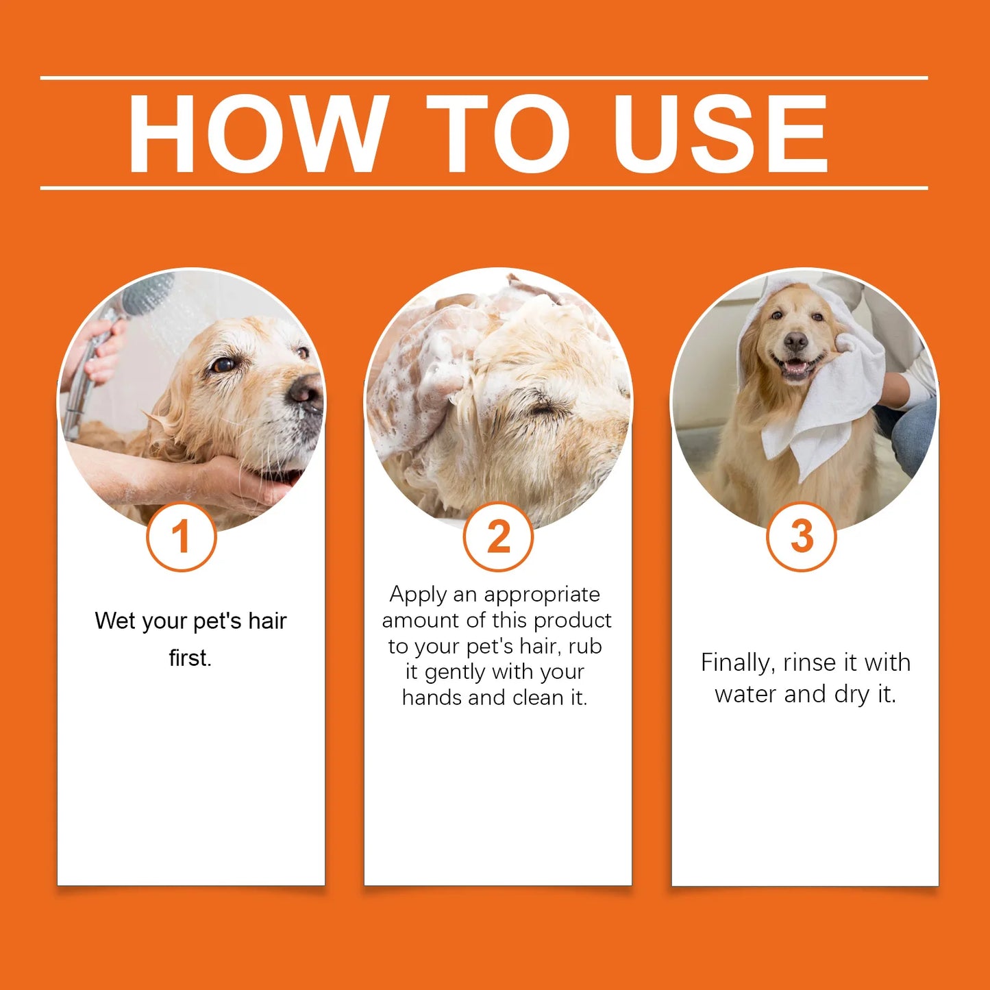 Natural Coconut Pet Shampoo