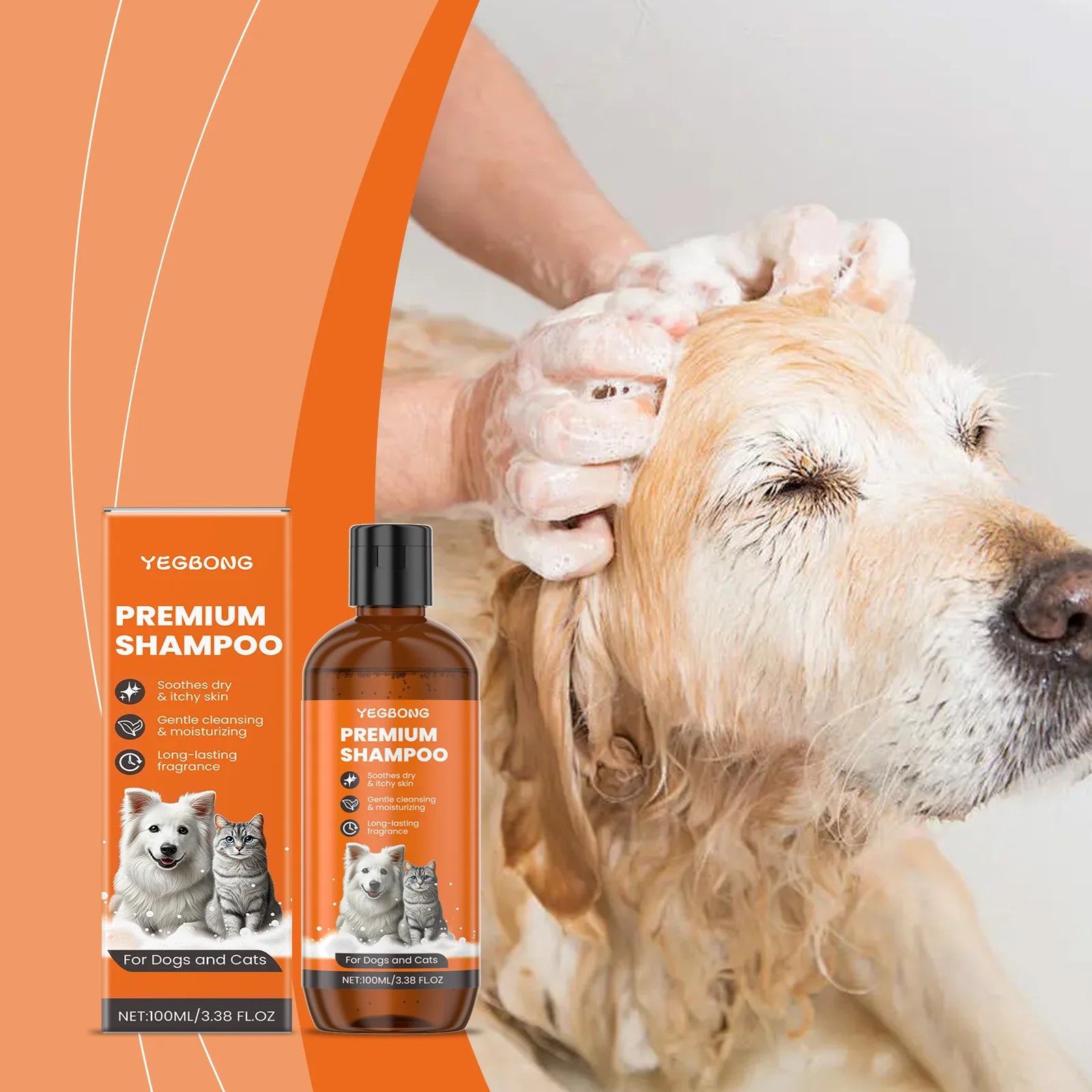 Natural Coconut Pet Shampoo