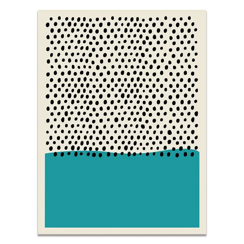 Nordic Geometric Masterpiece Canvas Art